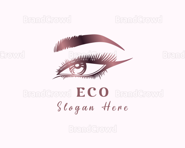 Aesthetic Eye Makeup Logo