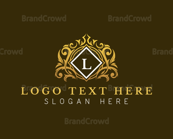 Luxurious Crown Monarchy Logo