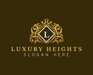 Luxurious Crown Monarchy logo design