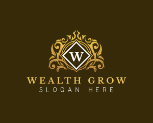 Luxurious Crown Monarchy logo design