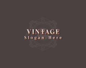 Vintage Retro Boutique logo design