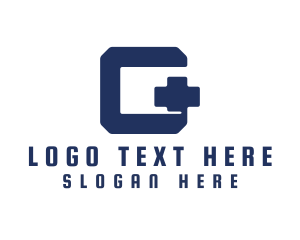 Programmer - Modern Letter G Plus logo design