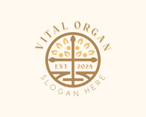 Organic Botanical Gardening logo design