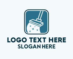 Cleaner - Vacuum Cleaning Sanitize logo design