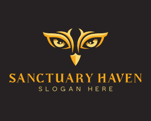 Owl Eye Aviary logo design