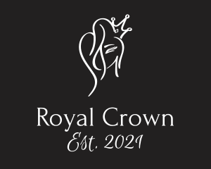 Royal Crown Salon  logo design