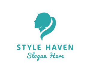 Woman Beauty Styling  Logo