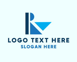 Letter Vr - Generic Geometric Business logo design