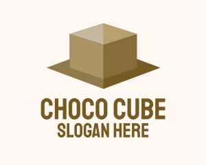 Simple Cardboard Box  Logo