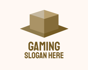Simple Cardboard Box  Logo