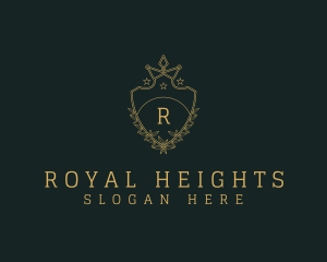 Luxury Crown Shield logo design