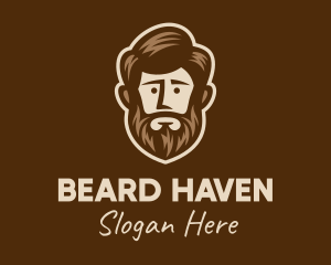 Beard - Lush Beard Man logo design