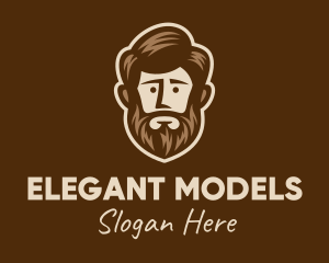 Modeling - Lush Beard Man logo design