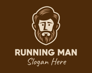 Lush Beard Man  logo design