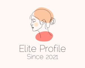 Profile - Monoline Woman Cosmetics logo design