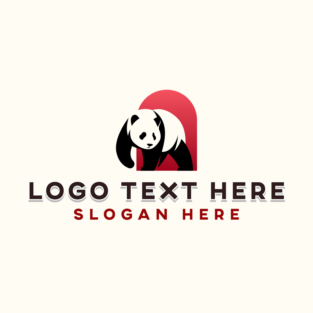 Panda Bear Zoo Logo | BrandCrowd Logo Maker