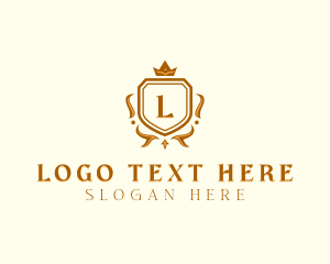 Event - Luxury Crown Shield logo design