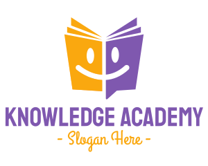 Teaching - Preshool Book Chat logo design