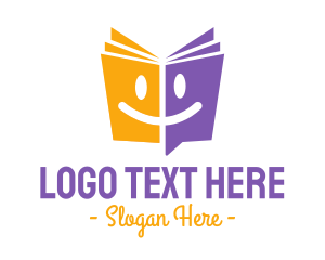 Language - Preshool Book Chat logo design