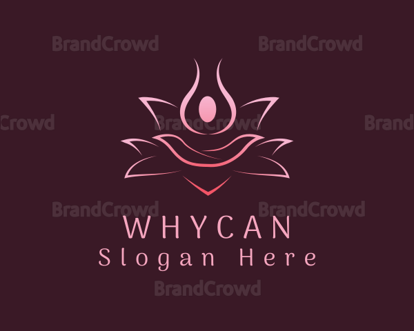 Pink Flower Wellness Logo