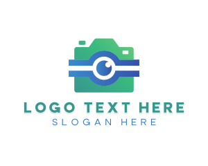 Photography Studio - Modern Software Camera logo design