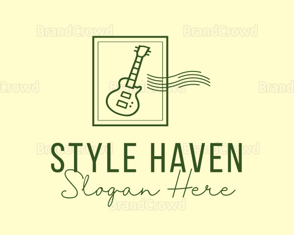 Guitar Music Musician Logo