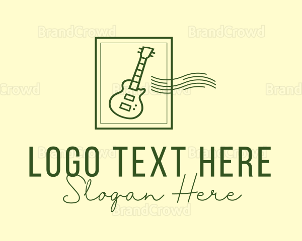 Guitar Music Musician Logo