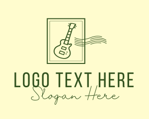 Music Tutor - Guitar Music Musician logo design