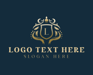 Insignia - Luxury Crown Shield logo design