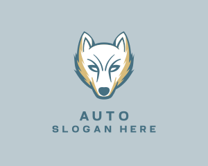 Animal Wolf Dog Logo