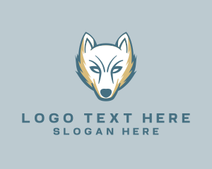 Animal Wolf Dog Logo