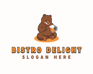 Bear Beer Bistro logo design