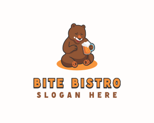 Bear Beer Bistro logo design