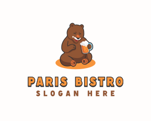 Bear Beer Bistro logo design