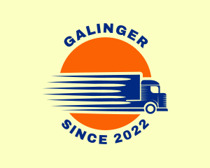 Truck - Freight Courier Automotive logo design