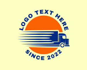 Courier Service - Freight Courier Automotive logo design