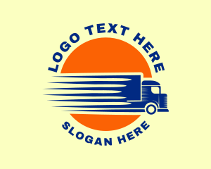 Freight Courier Automotive Logo