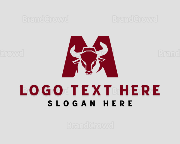 Wild Ox Bull Logo