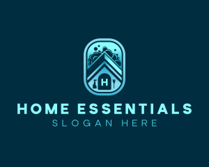 Household - Home Cleaning Sanitation logo design