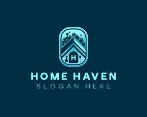 Household - Home Cleaning Sanitation logo design