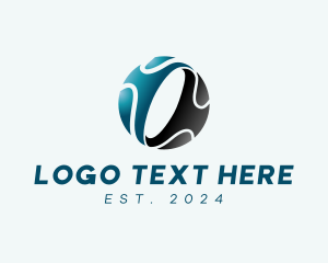 Globe - 3D Logistics International logo design