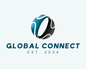 International - 3D Logistics International logo design