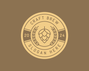 Beer Distiller Brewery logo design