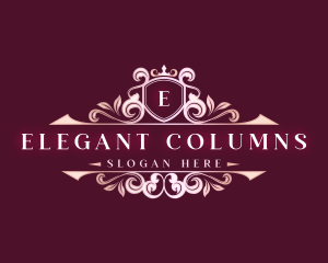 Elegant Crown Boutique logo design