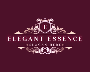 Elegant Crown Boutique logo design