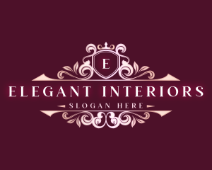 Elegant Crown Boutique logo design