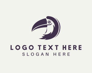 Birdwatching - Toucan Bird Aviary logo design