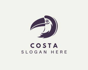 Toucan Bird Aviary logo design