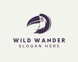 Toucan Bird Aviary logo design