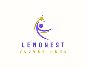 Mentor - Human Star Leadership logo design